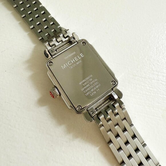 MICHELE Deco Madison Mini Stainless Steel - NEEDS BATTERY - Picture 7 of 11